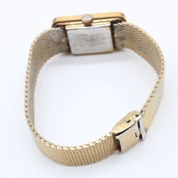 Vintage ENDURA Watch Womens Gold Tone Stainless Steel Self Wind Swiss Made - Picture 7 of 8